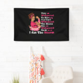 I'm The Storm Strong Women Breast Cancer Warrior Banner (Insitu)