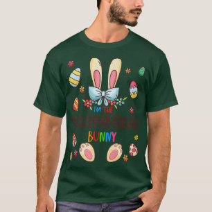 I'm The Swimming Bunny Easter Day Matching Family  T-Shirt