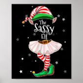 Im The Sy Elf Matching Christmas For Teen Girls Ki Poster (Vorne)