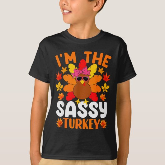 I'm The Sy Turkey Shirt Funny Turkey Thanksgiving (Vorderseite)