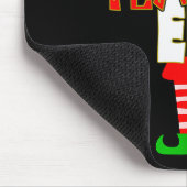 I'm The Teacher Elf Christmas Matching Elves Famil Mousepad (Ecke)
