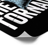 I'm The Tornado Funny Meteorologist Weather Men Ki Poster (Ecke)