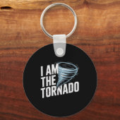 I'm The Tornado Funny Meteorologist Weather Men Ki Schlüsselanhänger (Vorderseite)