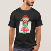 I'm the traffic warden elf female elf family match T-Shirt (Vorderseite)