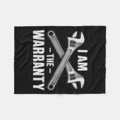 I'm The Warranty Auto Mechanic Fleecedecke (Vorderseite (Horizontal))