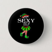 I'm The Y Elf Christmas Matching Family Group Funn Button (Vorderseite)