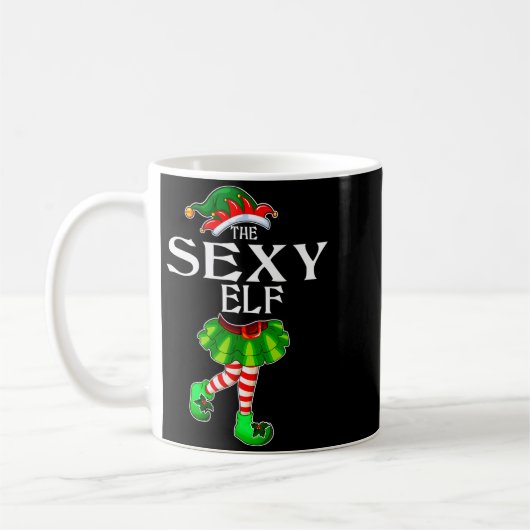 I'm The Y Elf Christmas Matching Family Group Funn Kaffeetasse (Links)
