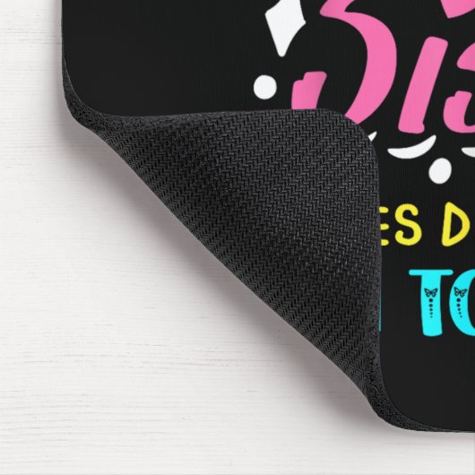 I'm The Youngest Sister Rules Don't Apply To Me Si Mousepad (Ecke)