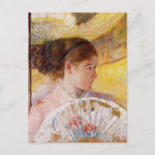 Im Theater von Mary Cassatt Postkarte