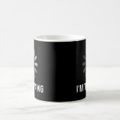 Im Thinking Coder Programmierer Admin Developer So Kaffeetasse (Mittel)