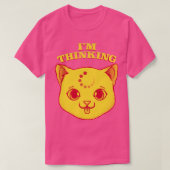 Im Thinking Funny Cat von Tobe Fonseca T-Shirt (Design vorne)