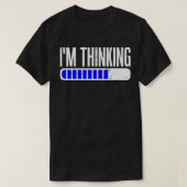 Im Thinking Funny Geek Nerd Computerprogrammierer T-Shirt (Design vorne)