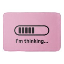 I'm Thinking... Loading Progress Bar Pink Minimali