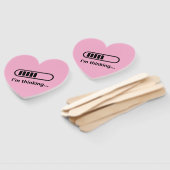 I'm Thinking... Loading Progress Bar Pink Minimali Fächer (Non-assembled)