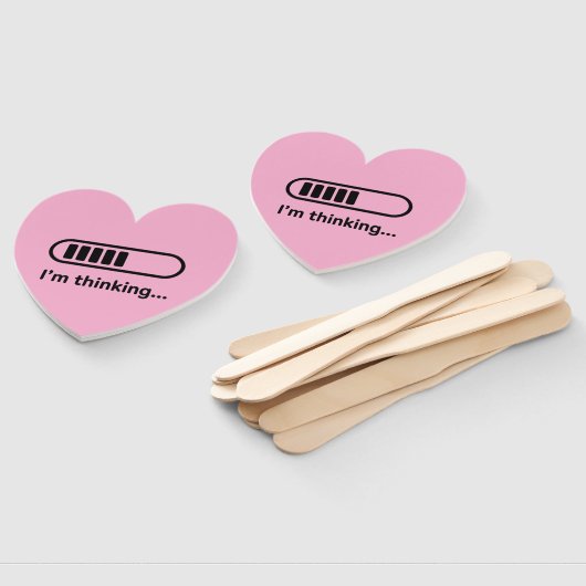 I'm Thinking... Loading Progress Bar Pink Minimali Fächer (Non-assembled)