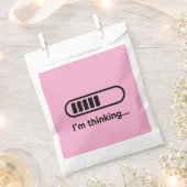 I'm Thinking... Loading Progress Bar Pink Minimali Geschenktütchen (Ausgeschnitten)