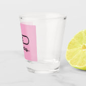 I'm Thinking... Loading Progress Bar Pink Minimali Schnapsglas (Rechts)