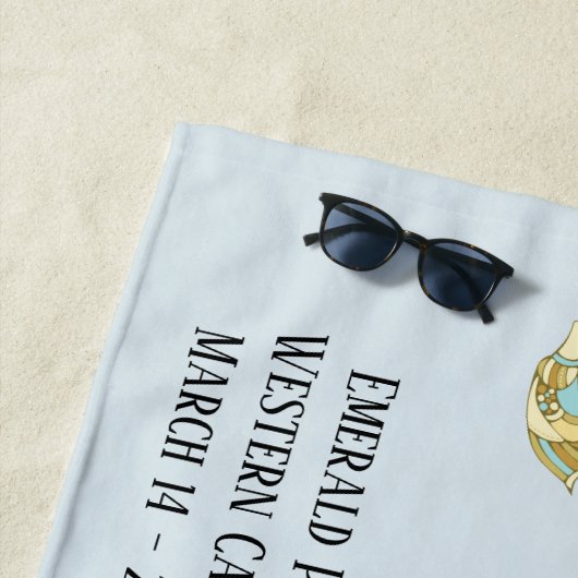 Im Tiefschiff ist es ein Junggeselinnen-Abschied C Strandtuch (Beispiel)