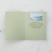 Im tiefsten Beileid Hilfe in schwierigen Bergen Karte (Innenseite)