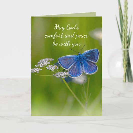 Im tiefsten Beileid Hilfe in schwierigen Bergen Karte (Vorderseite)