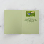 Im tiefsten Beileid Hilfe in schwierigen Bergen Karte (Innenseite)