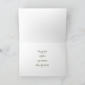 Im tiefsten Beileid Landschaft Bergsee Boat Karte (Innenseite)