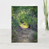 Im tiefsten Beileid Pfad der Lebenswissenschaft Karte (Vorderseite)