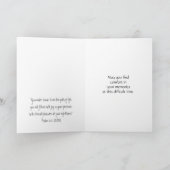 Im tiefsten Beileid Pfad der Lebenswissenschaft Karte (Innenseite)