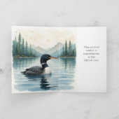 Im tiefsten Beileid Schöne Gemeinsame Lounge Karte (Innenseite)