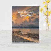 Im tiefsten Beileid Wolken Wolken Wilderness-See Karte (Gelbe Blume)