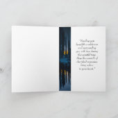 Im tiefsten Beileid Wolken Wolken Wilderness-See Karte (Innenseite)