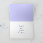 Im tiefsten Beileid wunderschöner Mondnachtkrug Karte (Innenseite)