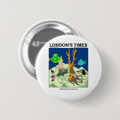 Im Tintenfisch macht Roe Funny T-Shirts & Sammlers Button (Vorne & Hinten)