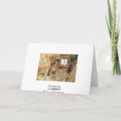 Im Tischler-Geschäft Karte (Rückseite)