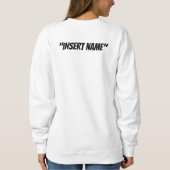 Im Tode sind wir gleich Sweatshirt (Rückseite)