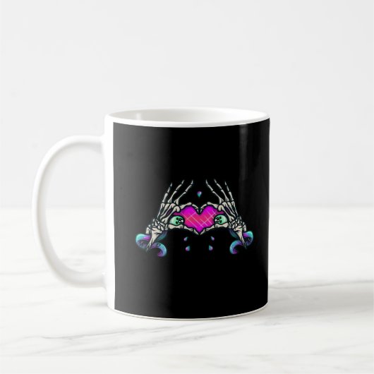 Im Tode - Skelettmuskulatur Kaffeetasse (Links)