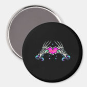 Im Tode - Skelettmuskulatur Magnet (Vorderseite/Rückseite)