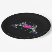 Im Tode - Skelettmuskulatur Pappteller (Schrägansicht)