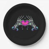 Im Tode - Skelettmuskulatur Pappteller (Vorderseite)