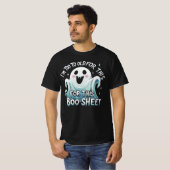 "I'm Too Old for This Boo Sheet – Funny Halloween T-Shirt (Vorne ganz)