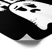 I'm Too Old For This Sheet Shirt Men Women Ghost C Poster (Ecke)