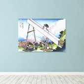 Im Totomi-Gebirge Leinwanddruck (Insitu (Holzboden))