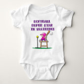 im Training zacken Sie aus Baby Strampler (Vorderseite)