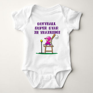 im Training zacken Sie aus Baby Strampler