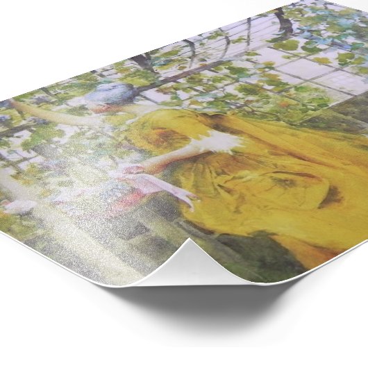 Im Traubenkaror Fotodruck (Ecke)