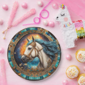 Im Traum reiten Pappteller (Party)