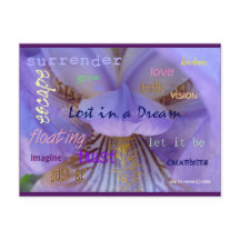 Im Traum verloren | Blue Beach Song™ Postkarte