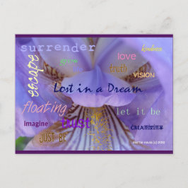 Im Traum verloren | Blue Beach Song™ Postkarte