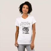 Im traurig sein gerechtes, dem ich buchstäblich T-Shirt (Vorne ganz)