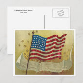 Im Triumph wird wehen Postkarte (Vorne/Hinten)